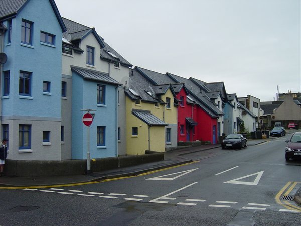 The colorful houses of Stornaway