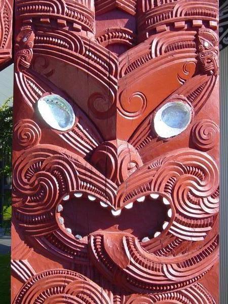 Maori Wood Carving
