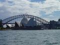 Two in One:  Opera House and Harbour Bridge together