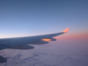 Wing tip of Jetstar flight