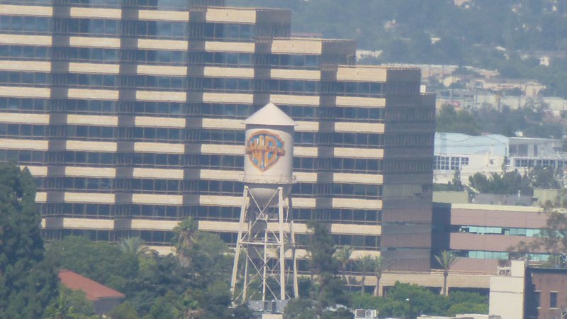 The Warner Bro's water tower