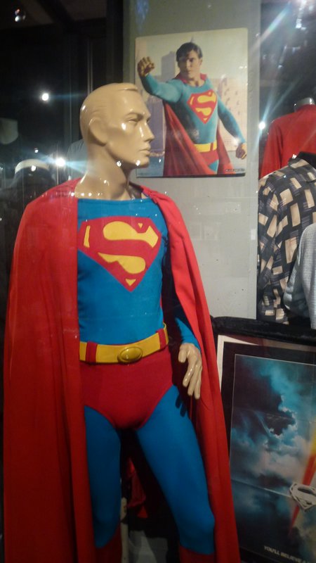 Christopher Reeves' Superman costume.