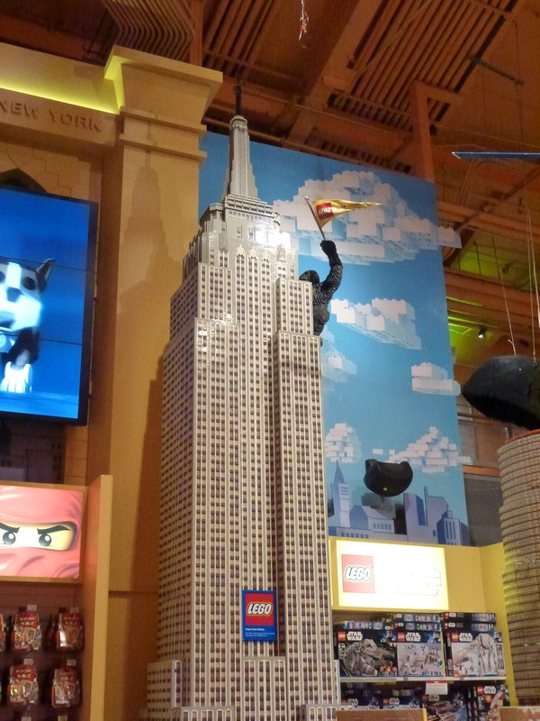 Empire State Building made of Lego!