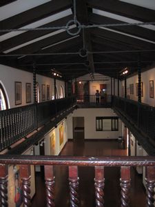 upstairs of the museum