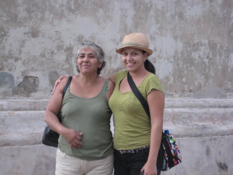 Maria and her mom