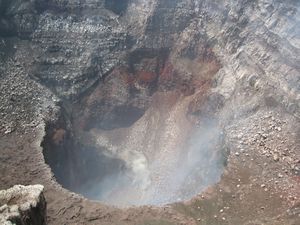 Voclan Masaya crater