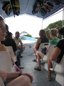 going on the tour of Lake Nicaragua
