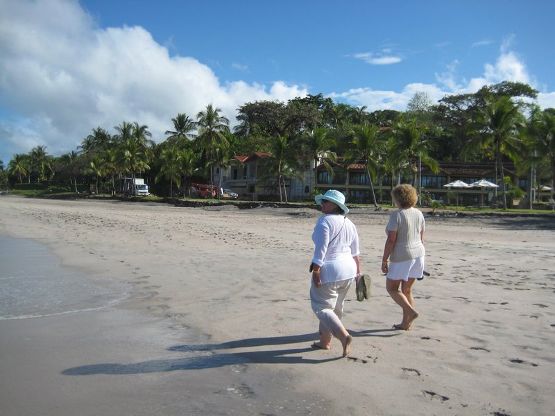 Beach walk on Playa Flamingo, Guanacaste