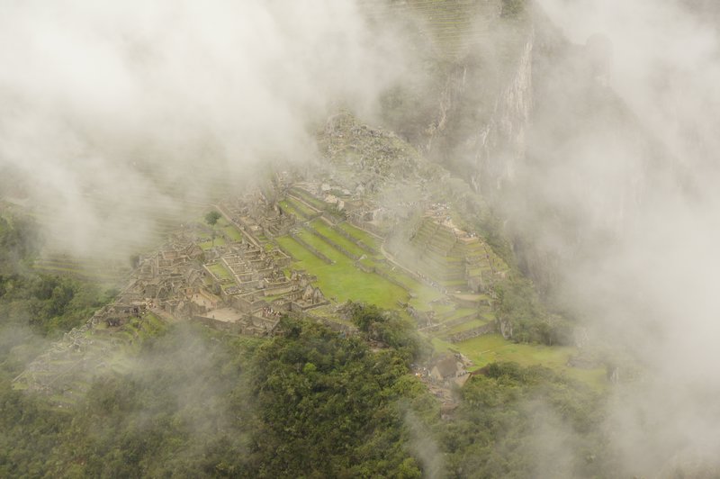 The view from Huayna Picchu