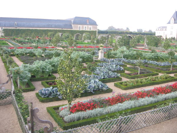 The gardens of Villandry