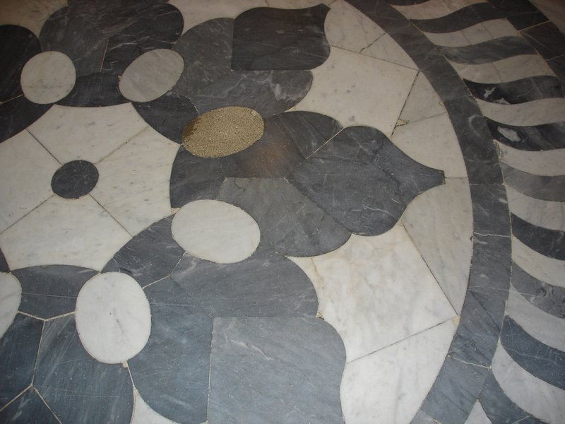 floor of cathedral