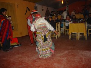 Aymara dancing