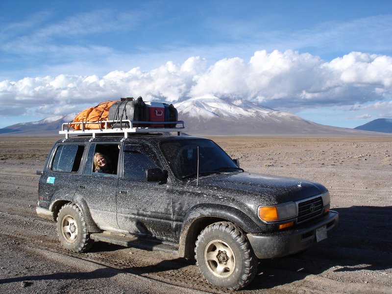 from salar to mountains