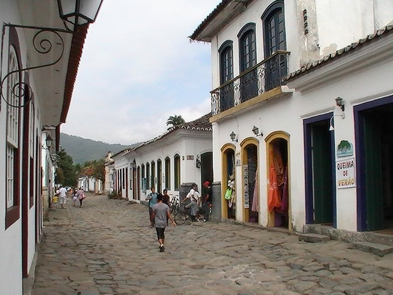 Paraty's old centre