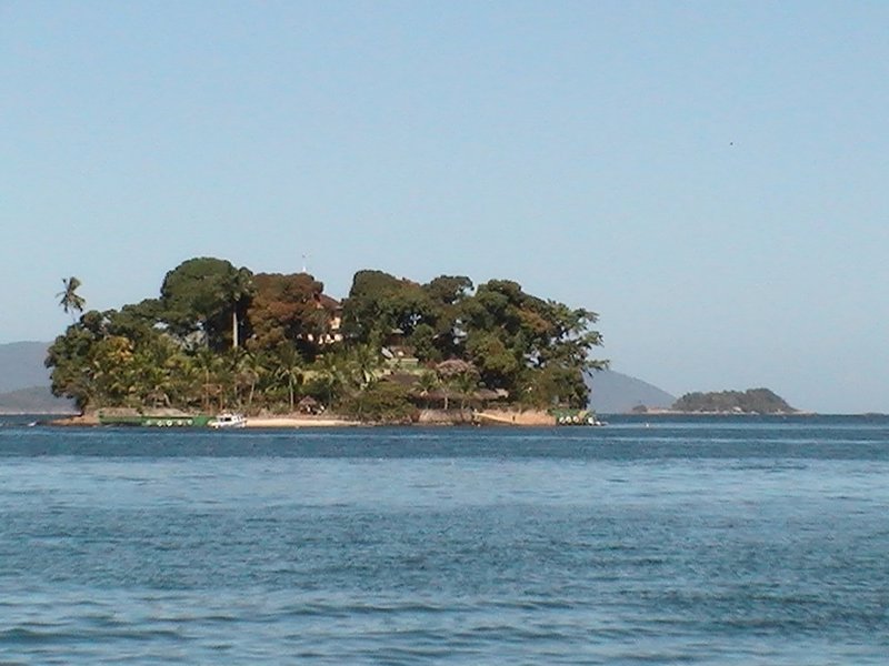 private island just off Angra