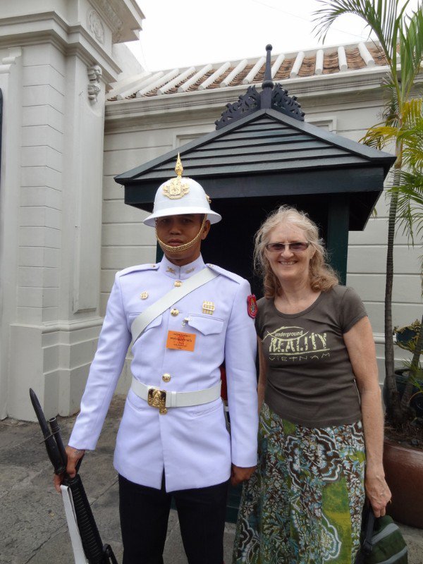 Thai royal guard