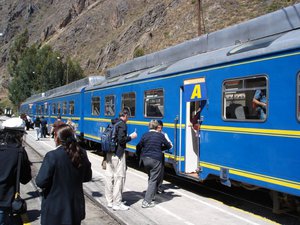 train to Machu Picchu