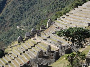 hundreds of terraces on all sides