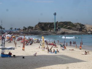 surf comp at Ipanema Beach