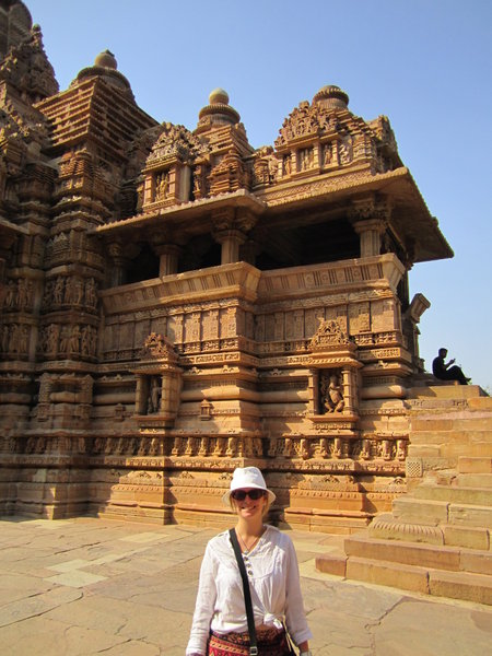 Me in front of one of the temples