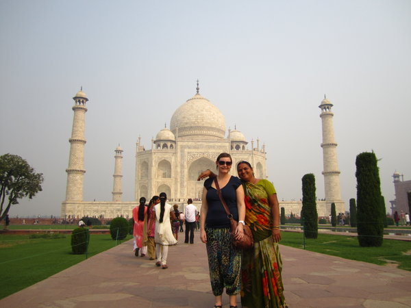 The famous Clare Smith at the Taj