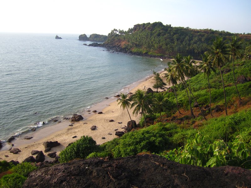 Secluded beach somewhere in Goa