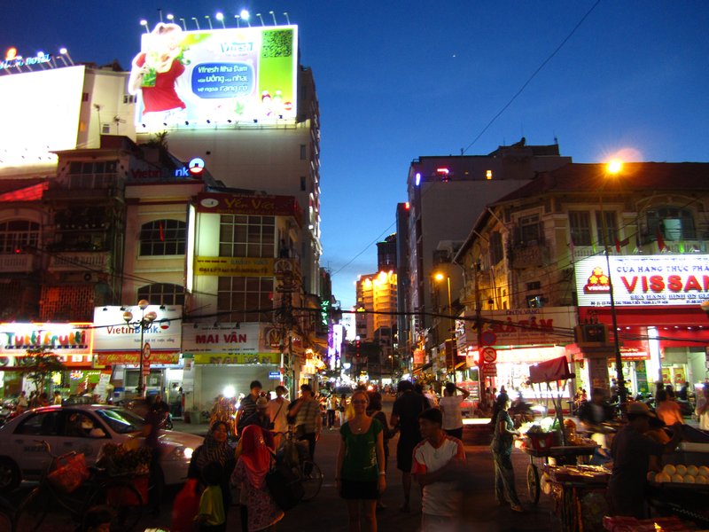 Me in downtown Saigon