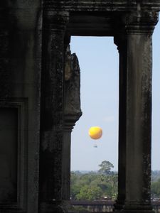 Sightseeing hot air balloon