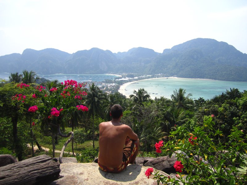 Just taking it all in on Phi Phi