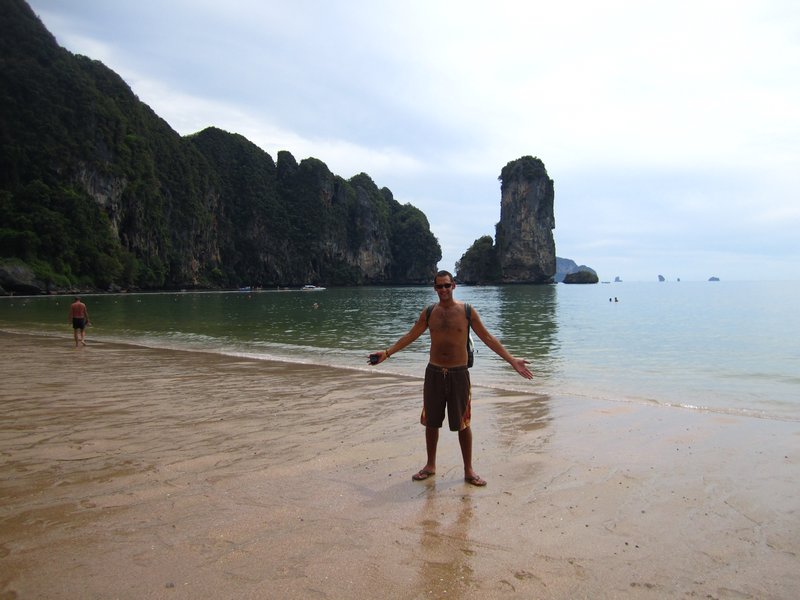The more secluded part of Ao Nang