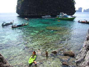 Loh Sama snorkeling location