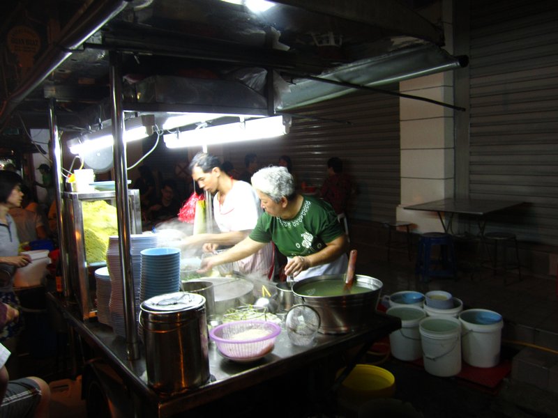 Food stalls in Georgetown, Penang