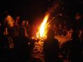 Bonfire at Maketu