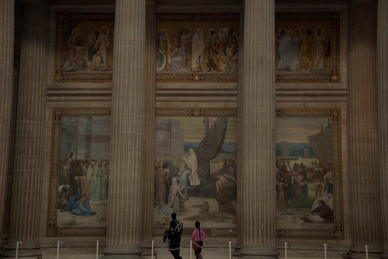 Murals in the Pantheon