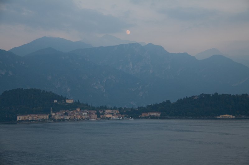 Misty Lake Como