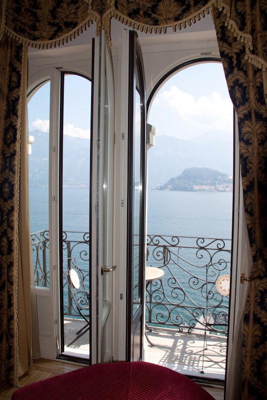 Our room balcony Lake Como/Cadenabbia