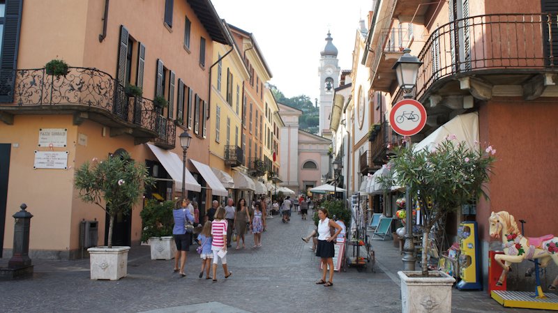 Main street of Menaggio