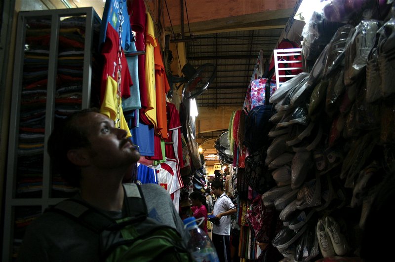 Inside the Ben Thanh Market