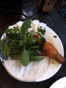 Make your own fresh spring rolls in Saigon