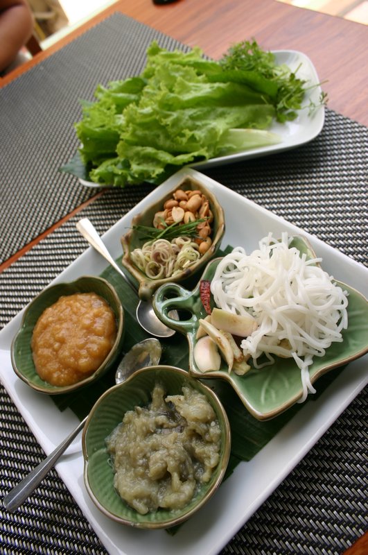 A traditional Lao dish