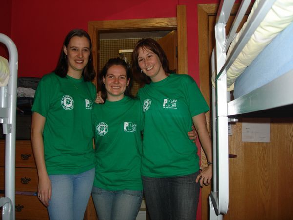 Our Bright Green Shirts!