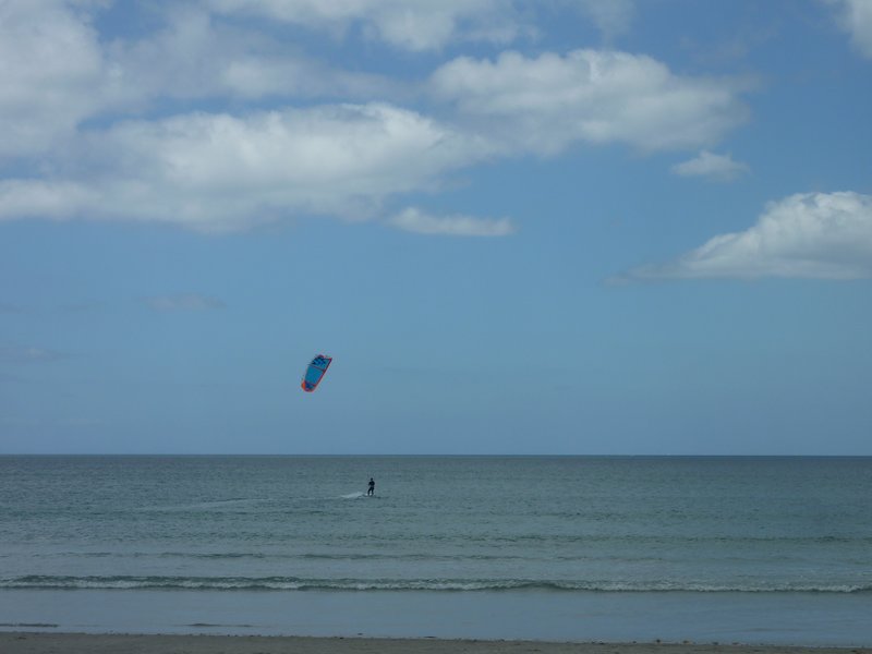 Kite Surfing at Omaha Beach