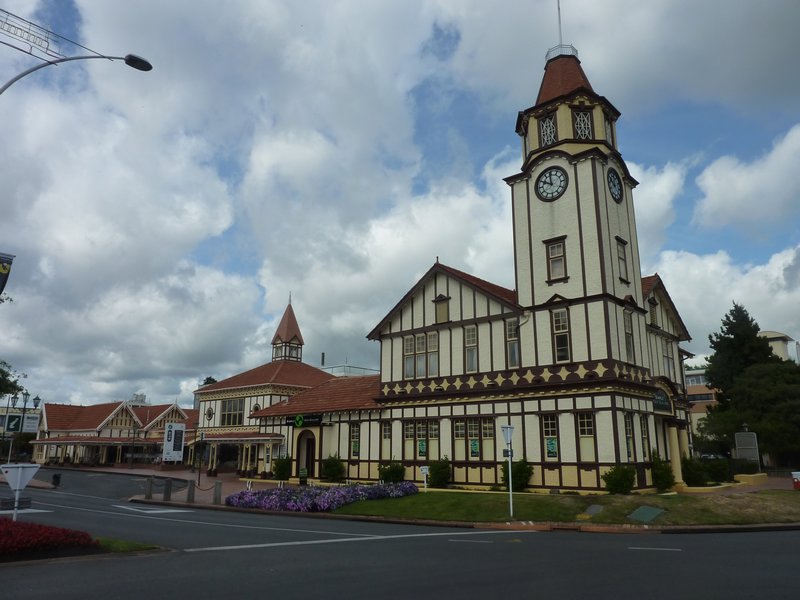 Typical Rotorua Architecture