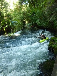 Kayaking in the Rapids