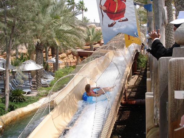 Up Hill Water Slide