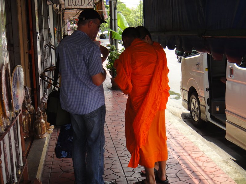Buddhist Monk in Bangkok
