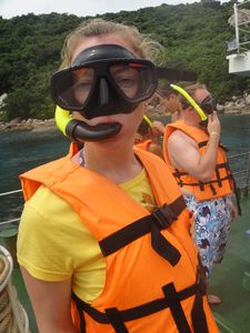 Ready to go snorkelling!