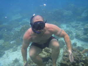 Anton snorkelling - Koh Phi Lay