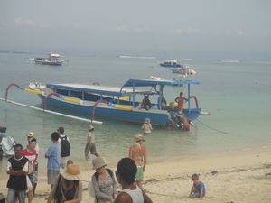 Our ferry to Nusa Lembongan