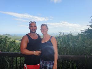 Kate and Anton at Cape Tribulation